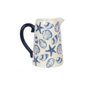 17cm Seashell Ceramic Flower Jug