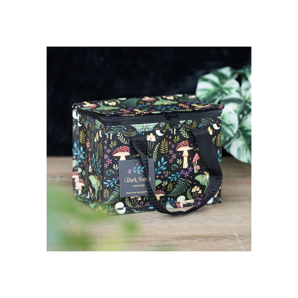 Dark Forest Print Lunch Bag