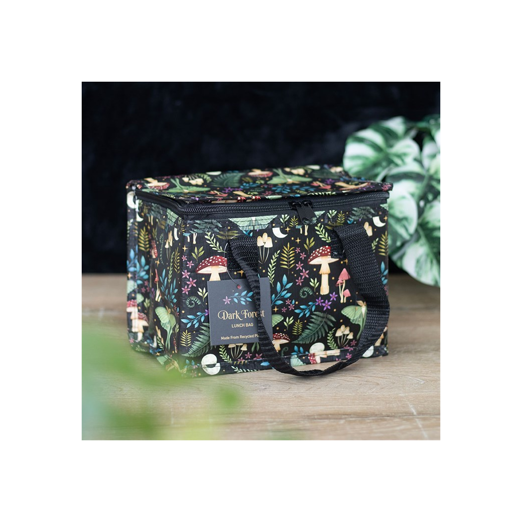 Dark Forest Print Lunch Bag