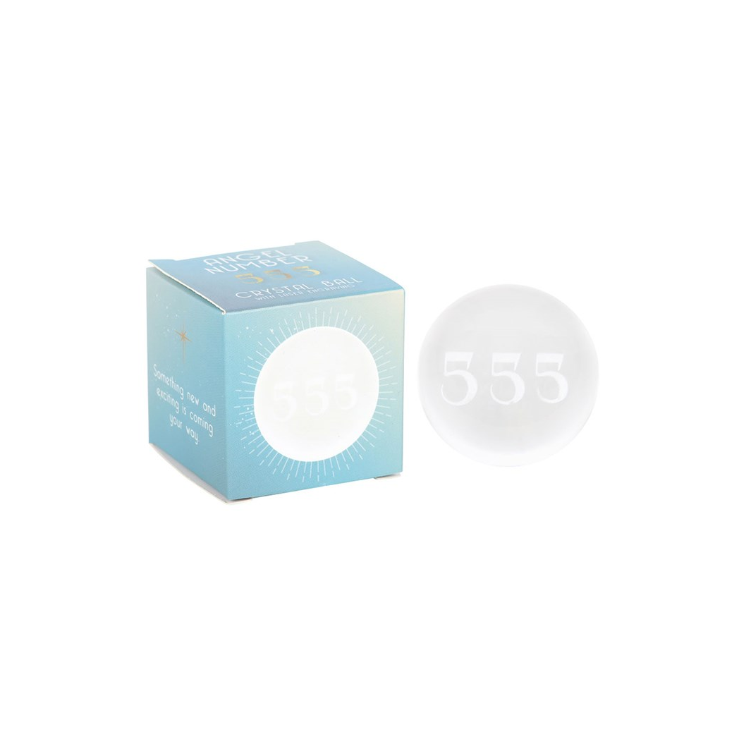 555 Angel Number Crystal Ball