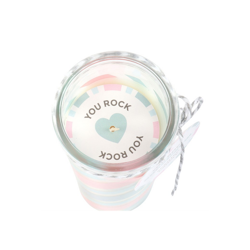 Candy Stripe Bubblegum Tube Candle