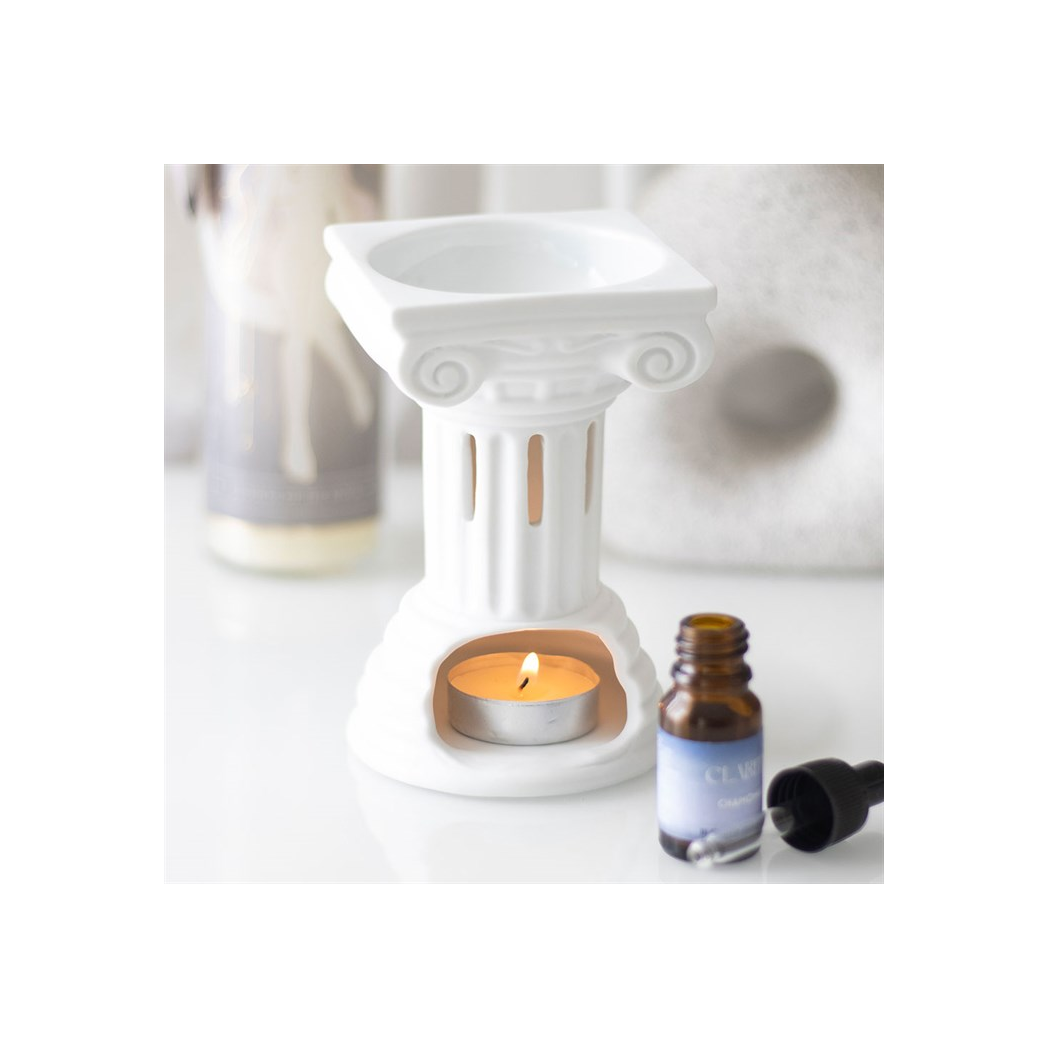 Greek Column Oil Burner and Wax Warmer