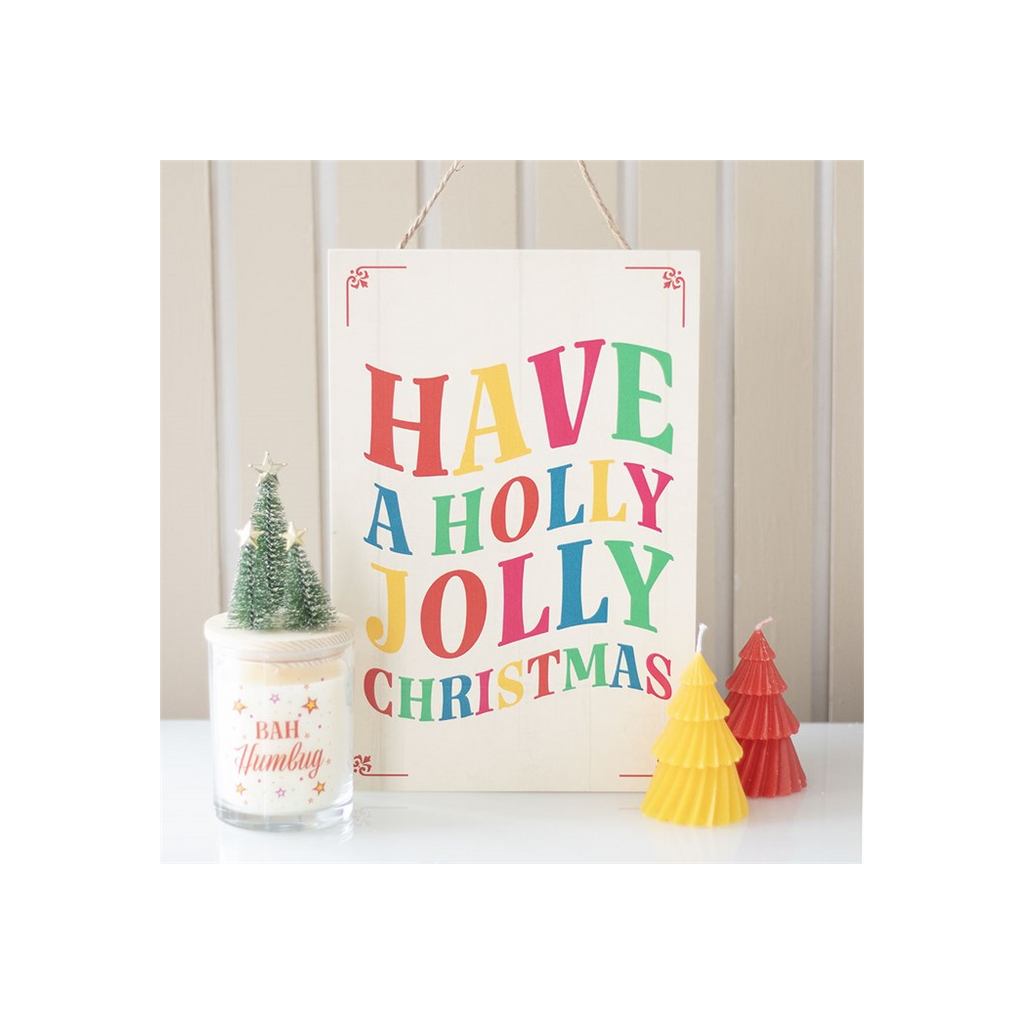 Have a Holly Jolly Christmas Hanging Sign