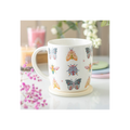Floral Bug Print Mug