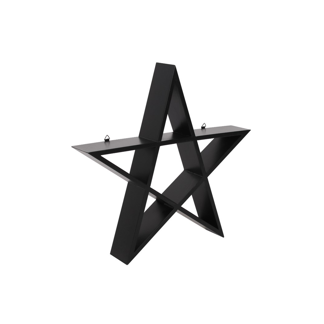 Pentagram Wall Shelf