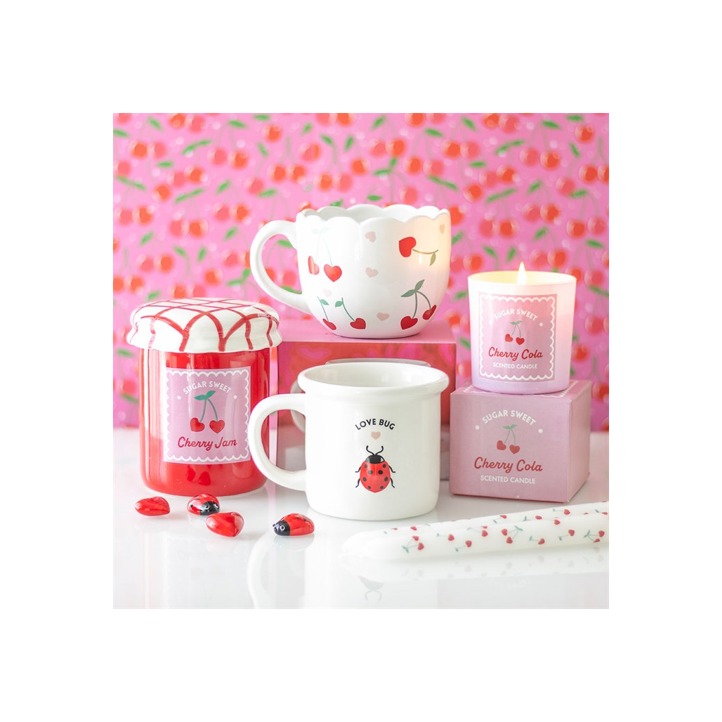 Love Bug Mug with 3D Ladybird