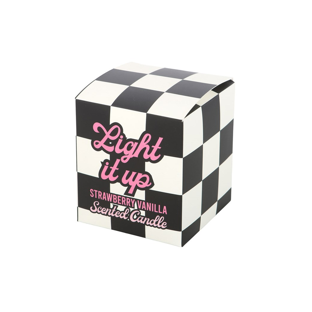 Light It Up Strawberry Vanilla Candle
