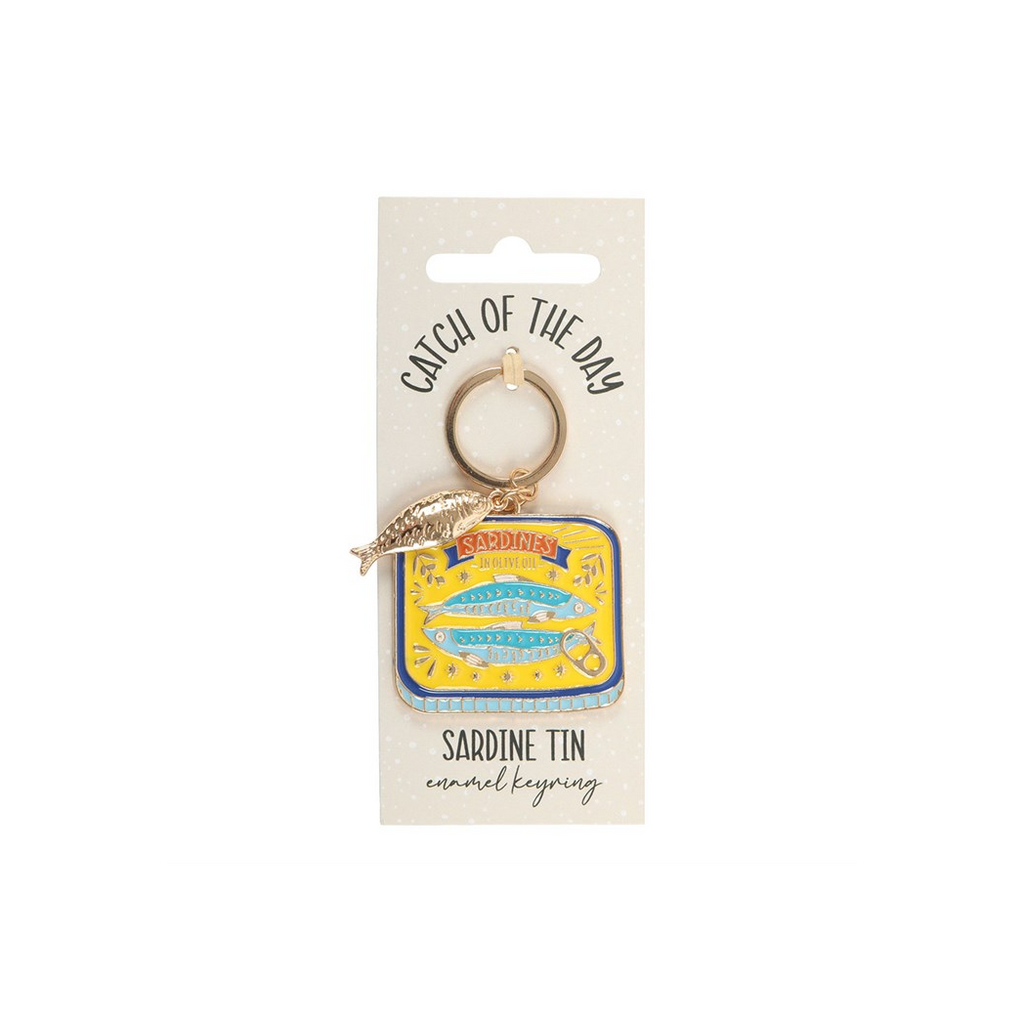 Sardine Tin Keyring