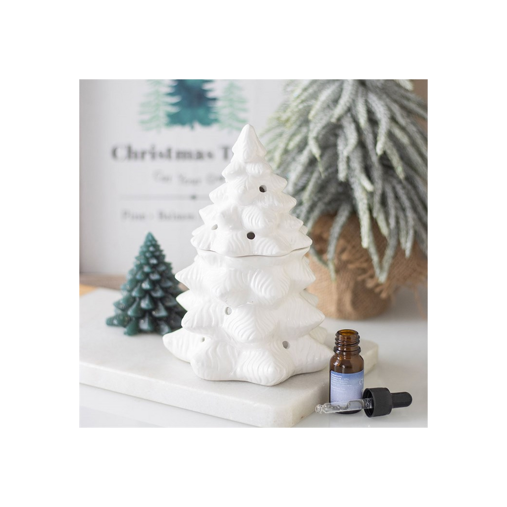 White Fir Tree Oil Burner and Wax Warmer