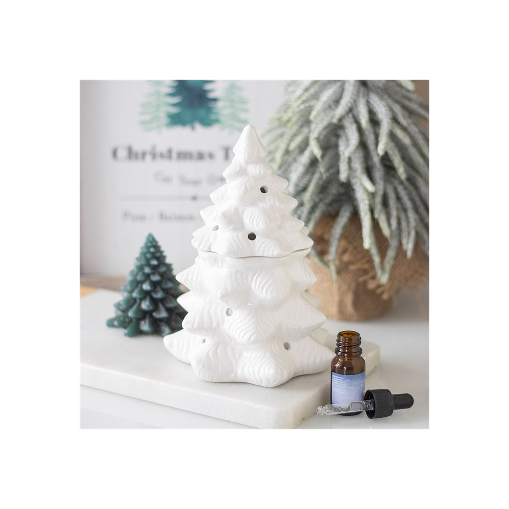 White Fir Tree Oil Burner and Wax Warmer