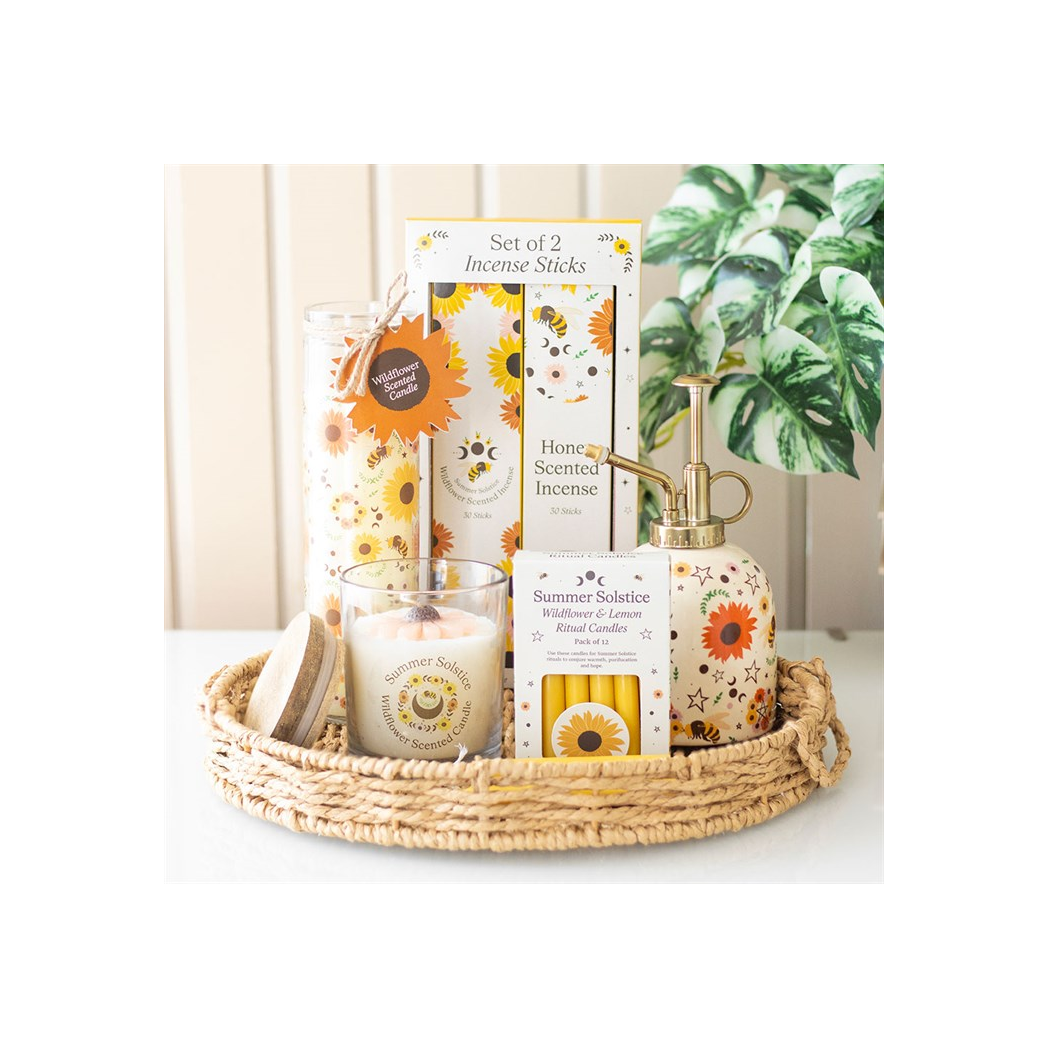 Bee Radiant Print Ceramic Plant Mister