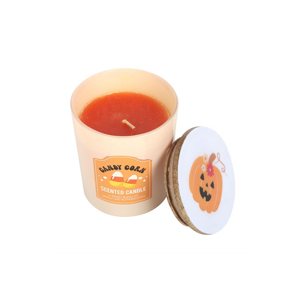 Candy Corn Vanilla and Butterscotch Candle
