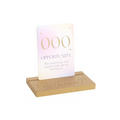 Angel Number Affirmation Cards with Wooden Stand