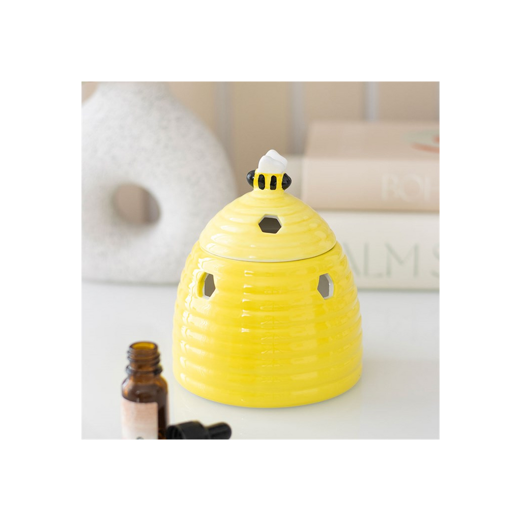 Yellow Beehive Oil Burner