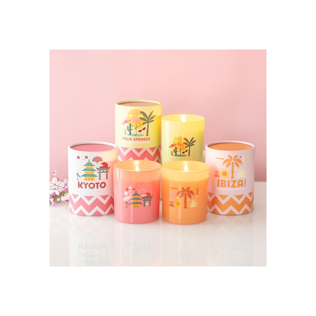 Ibiza Sunrise Apricot & Neroli Scented Candle