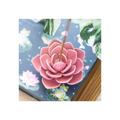 Pink Water Lily Incense Stick Holder