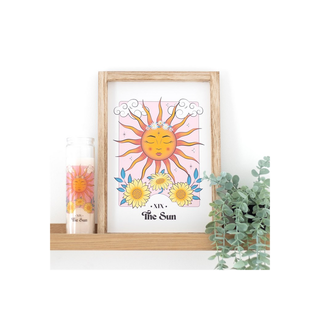 The Sun Celestial Framed Wall Print