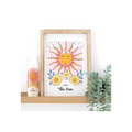 The Sun Celestial Framed Wall Print