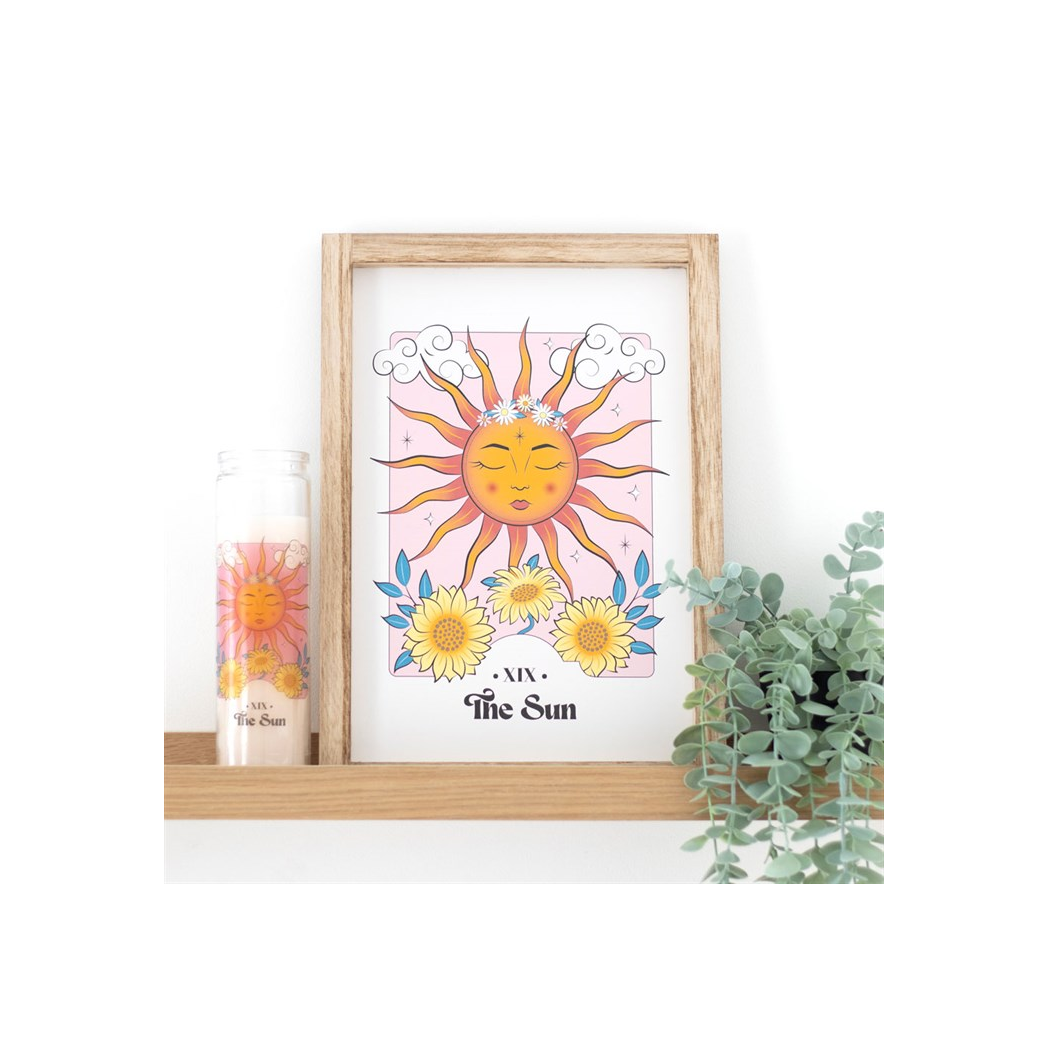 The Sun Celestial Framed Wall Print