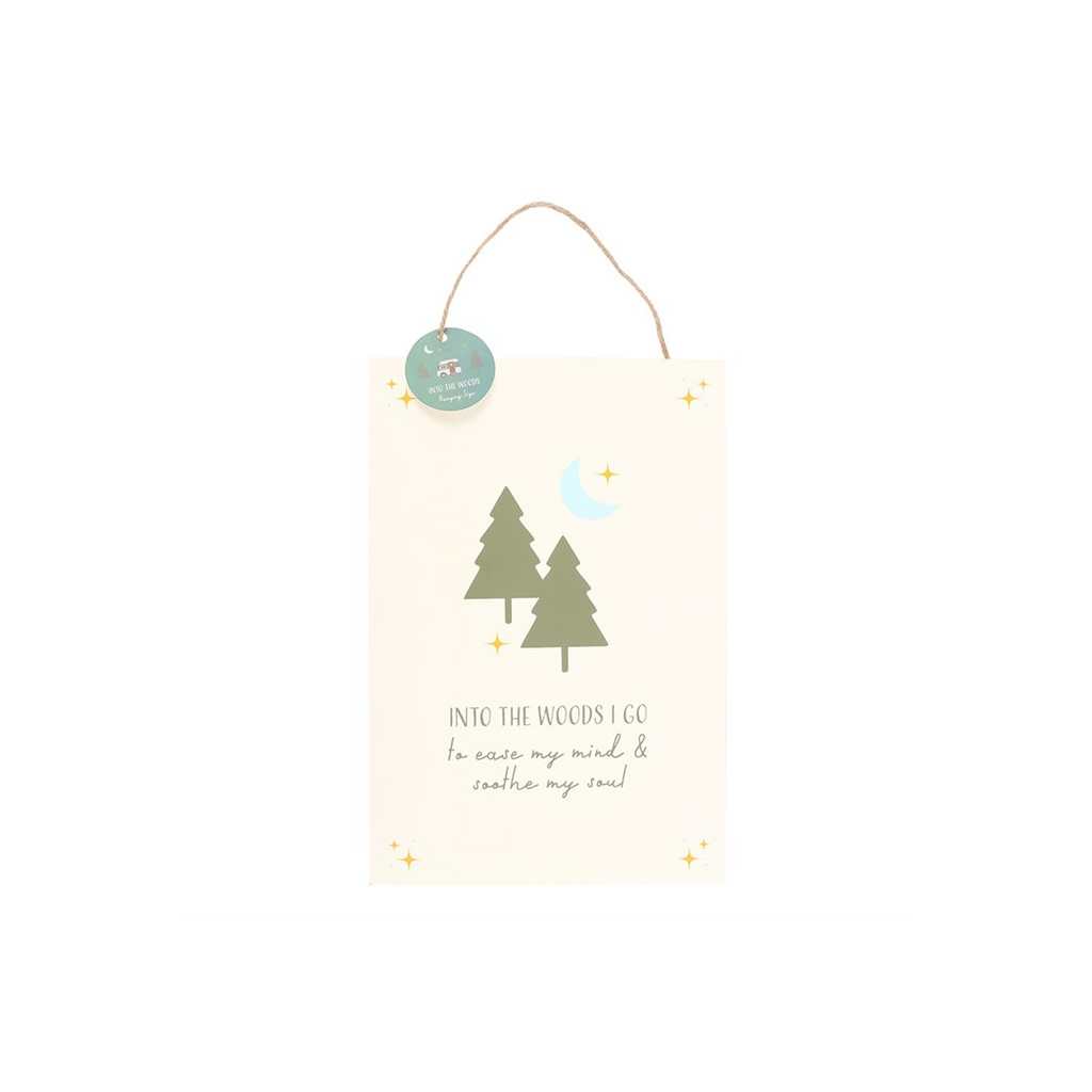 Into the Woods Hanging Sign