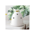 White Beehive Incense Cone Holder
