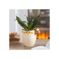 Autumn Plant Pot with Hedgehog