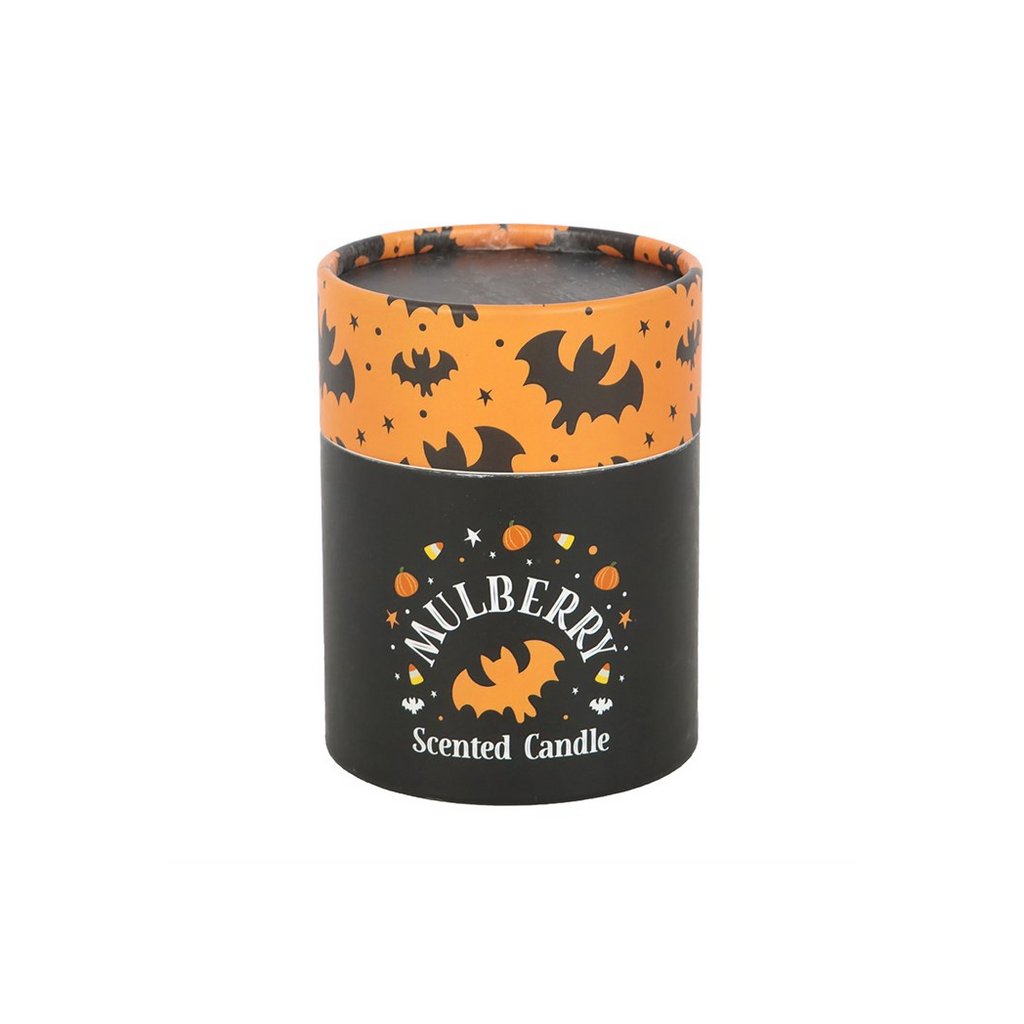 Bat Print Mulberry Candle