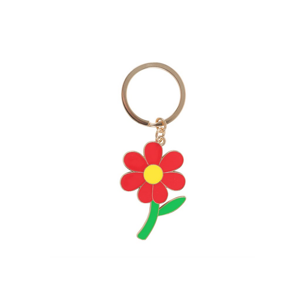 Be Kind to Your Mind Flower Keyring