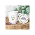 If Mums Were Flowers Floral Mug & Coaster Set