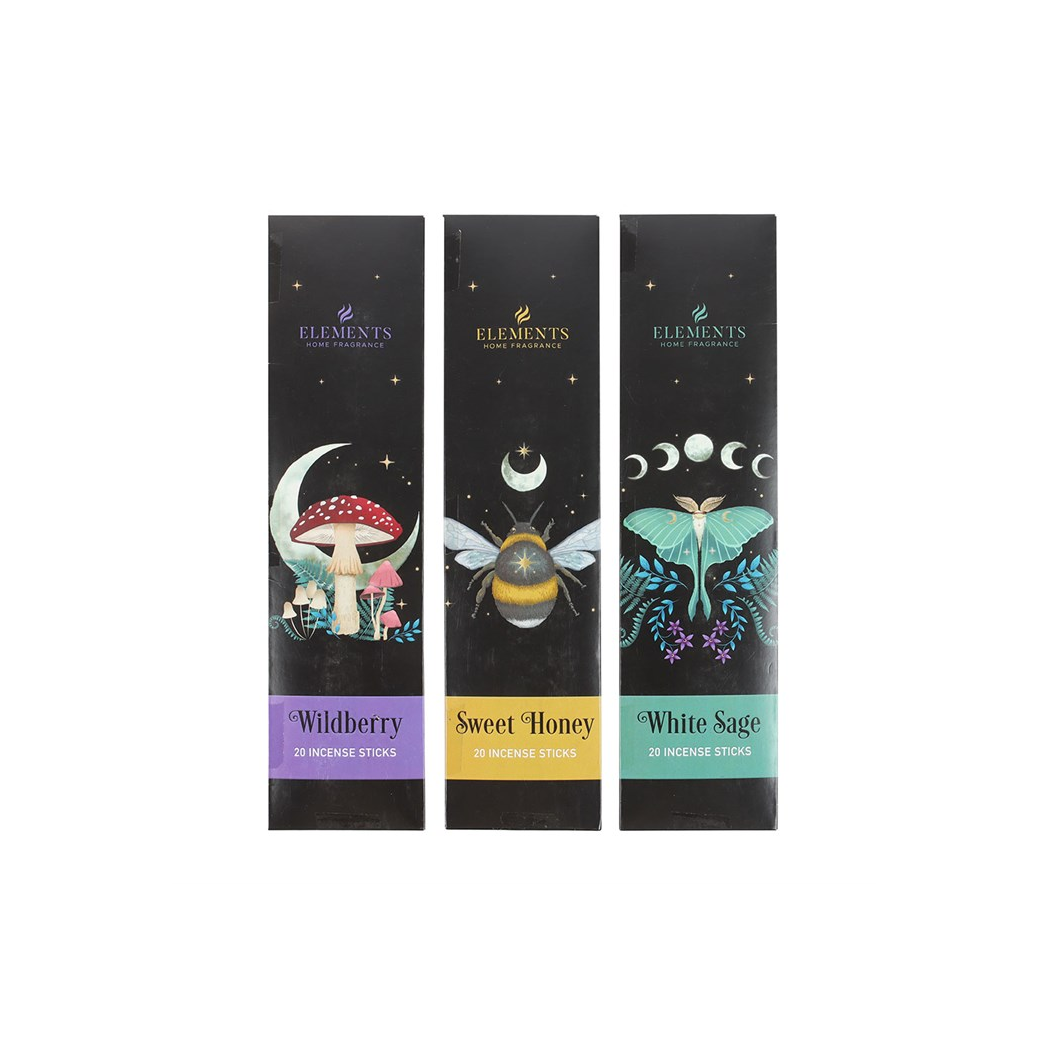 Set of 3 Dark Forest Incense Stick Packs