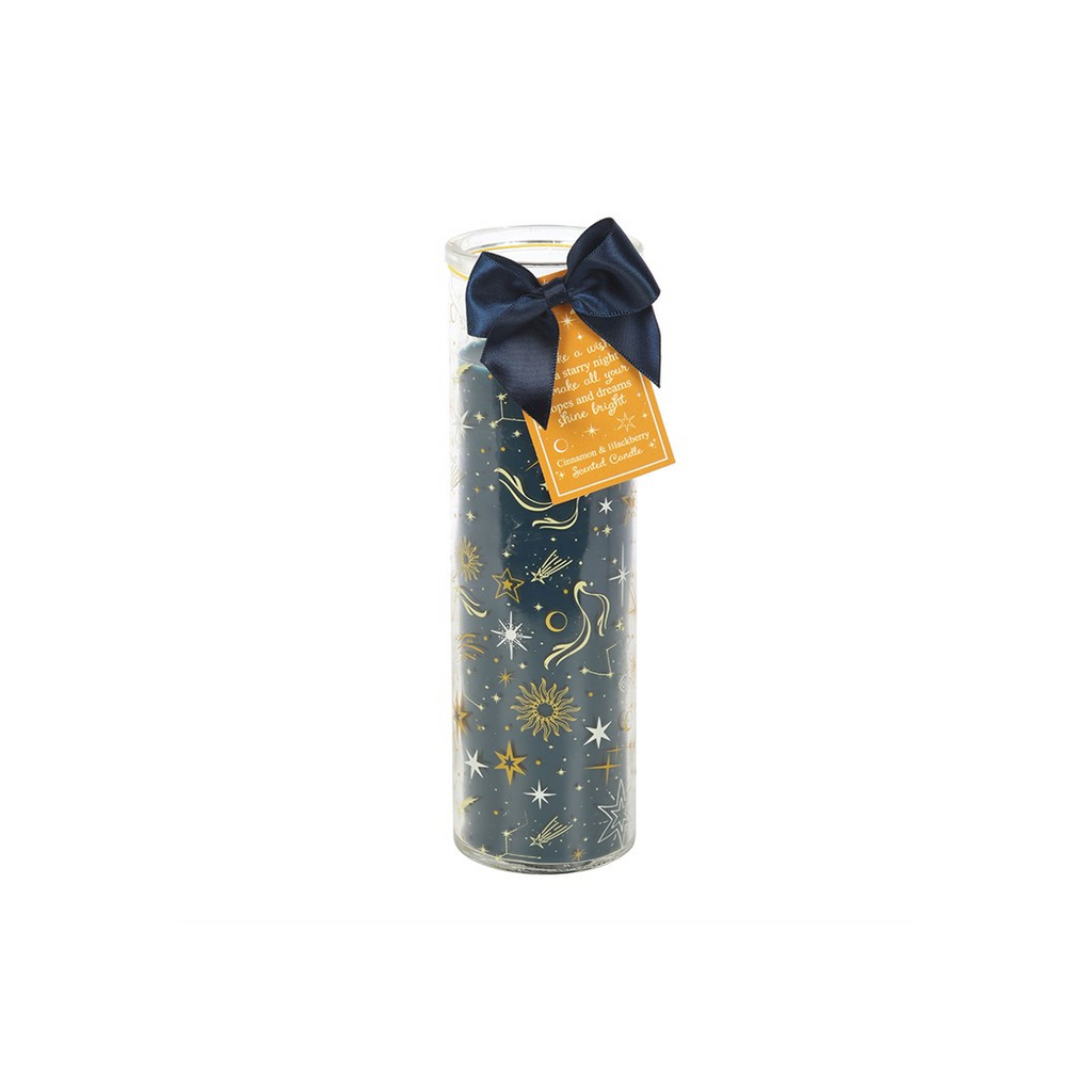 Starry Night Cinnamon & Blackberry Tube Candle