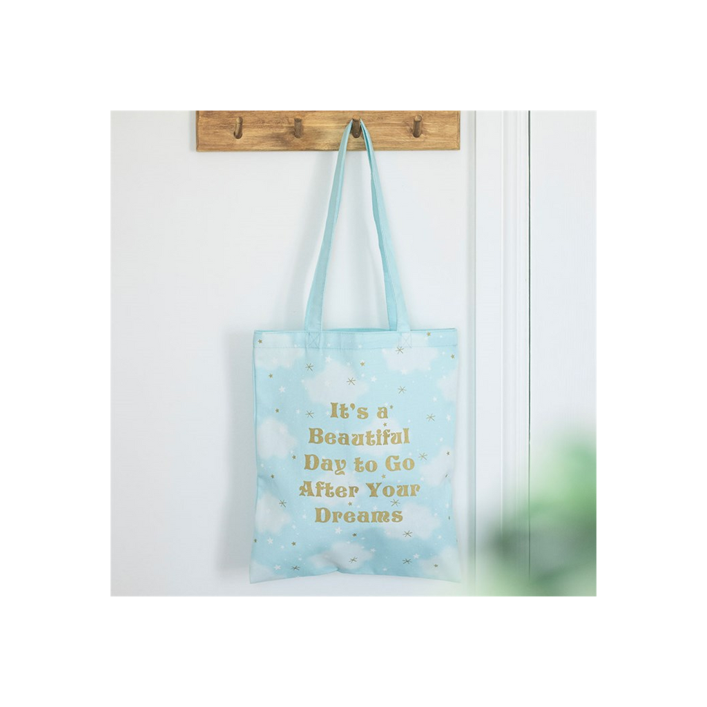 Cloud Print Tote Bag