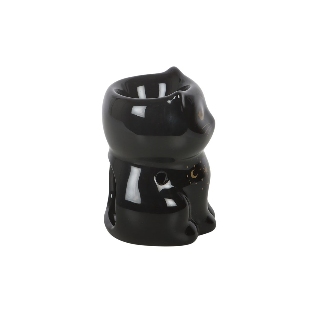 Black Cat Magick Oil Burner