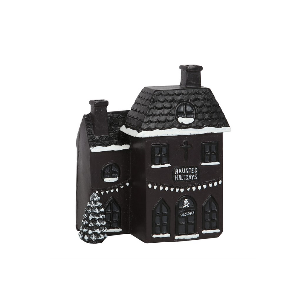Haunted Holiday House Incense Cone Burner