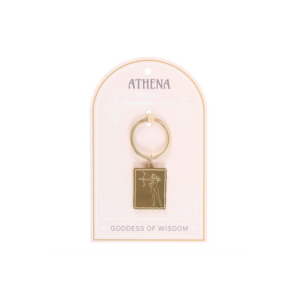 Athena Goddess Talisman Keyring