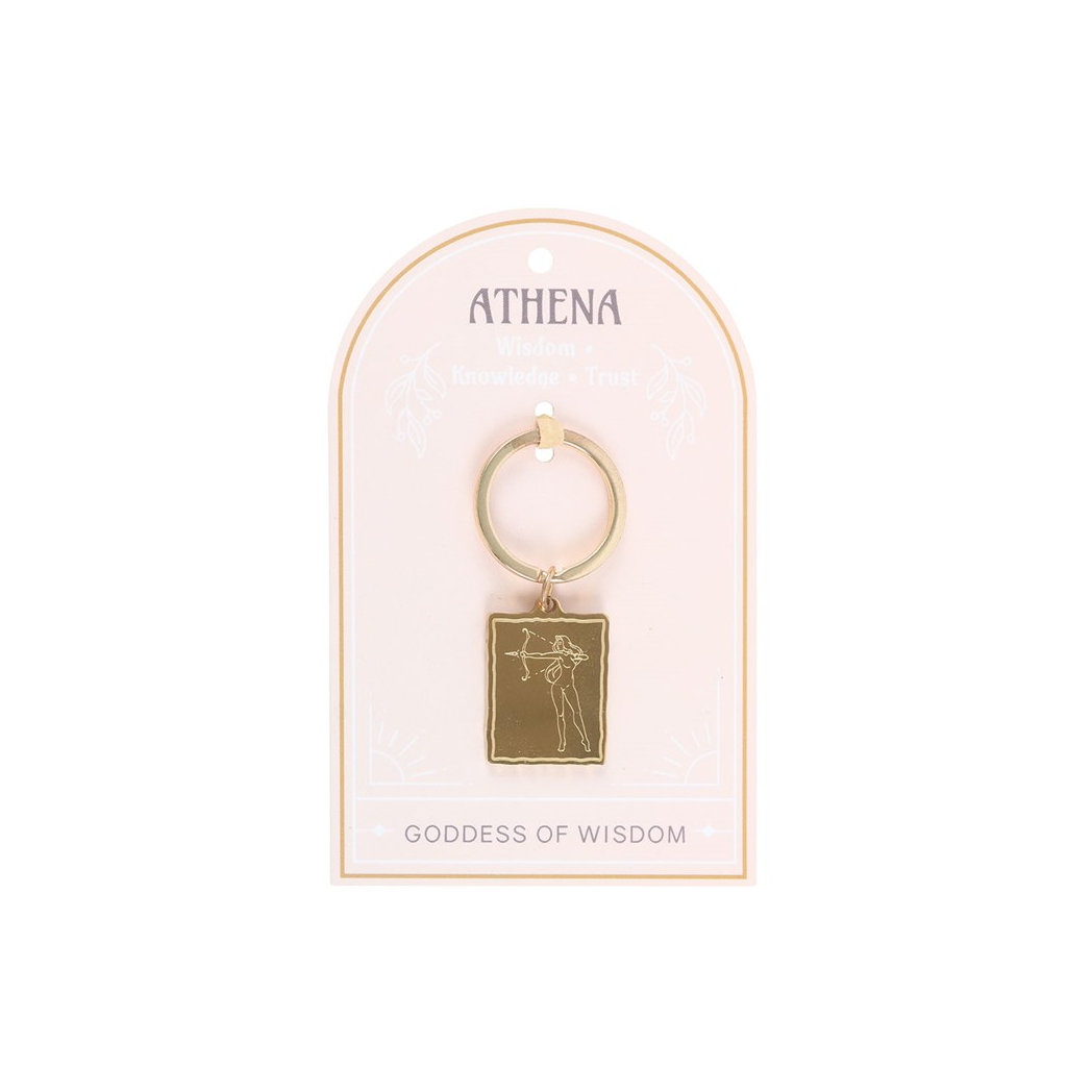Athena Goddess Talisman Keyring