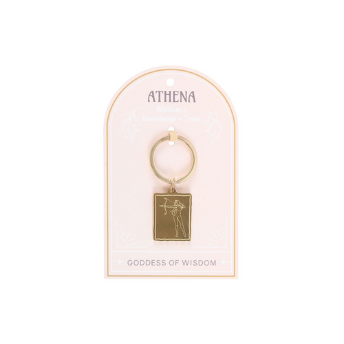 Athena Goddess Talisman Keyring