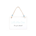 Little Man Cave Hanging Sign