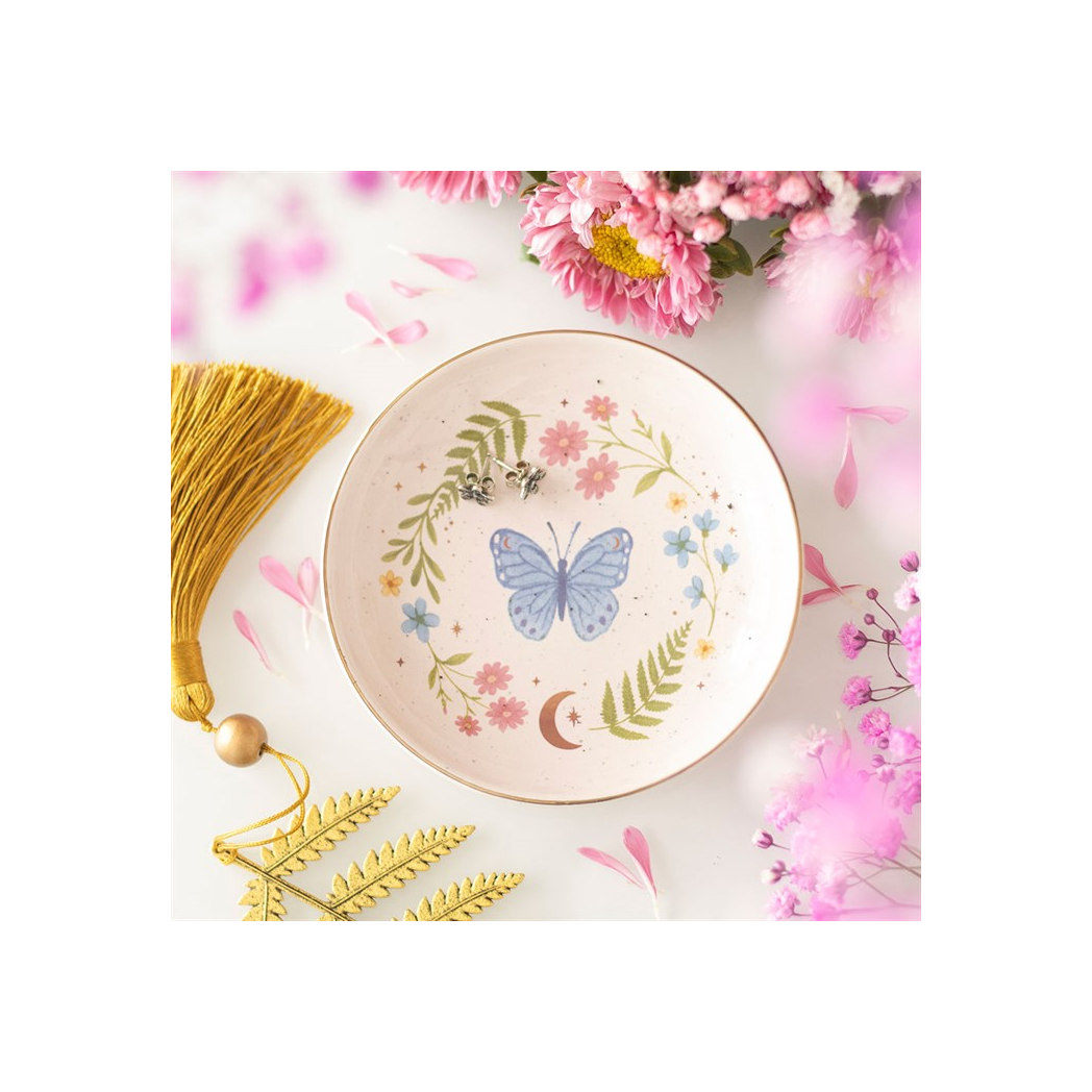 Luna Butterfly Trinket Dish