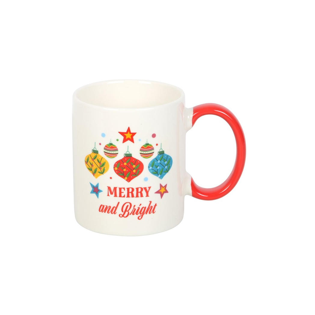 Merry and Bright Bauble Mug