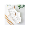 White Hamsa Hand Incense Stick Holder