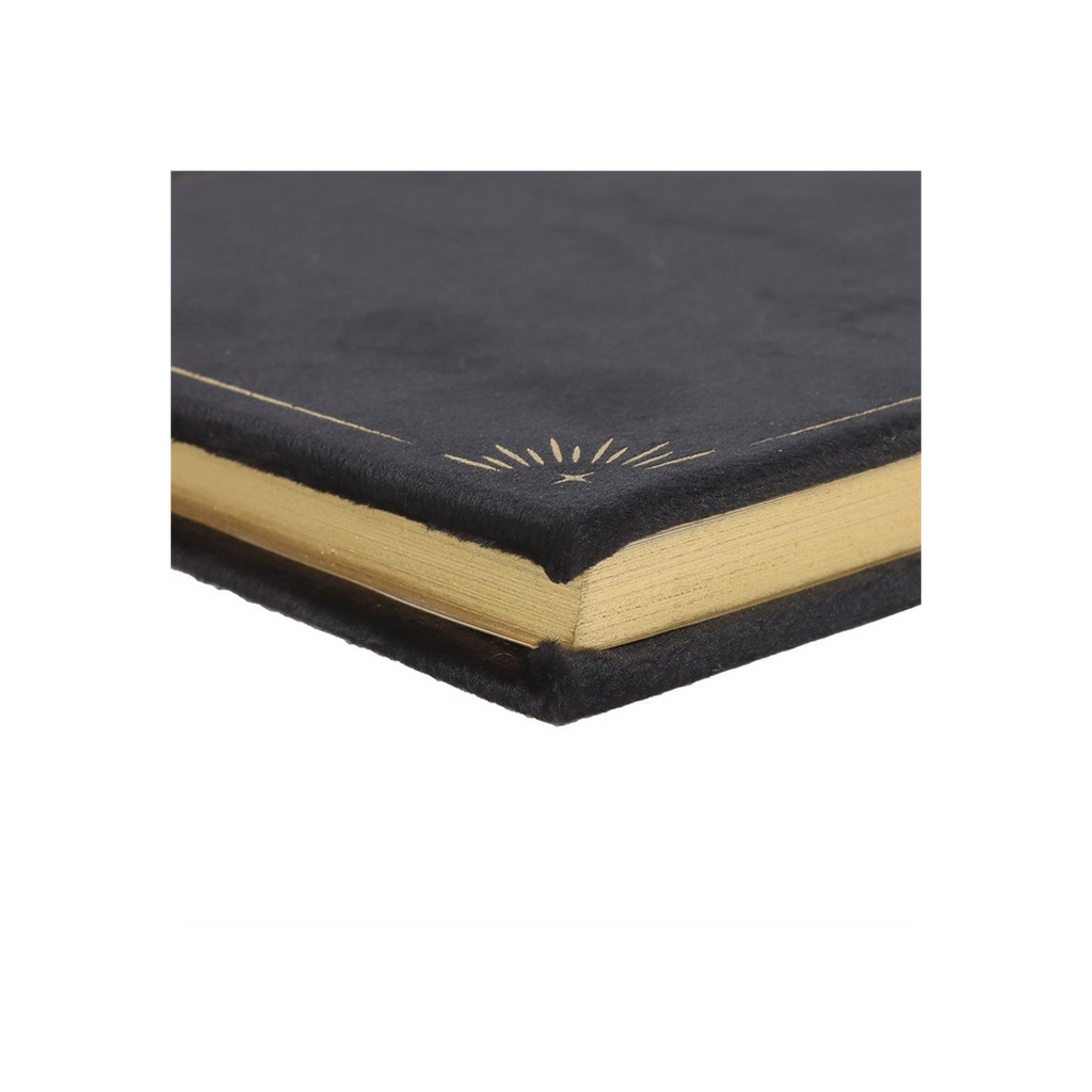 Book of Shadows Journal with Black Obsidian Crystal Pen