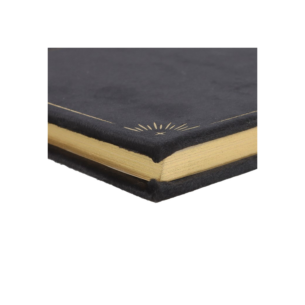 Book of Shadows Journal with Black Obsidian Crystal Pen