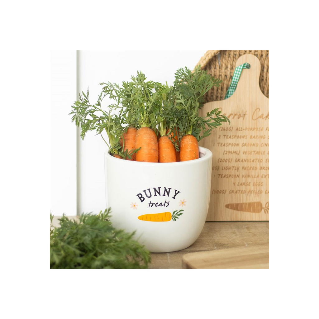 Bunny Treats Ceramic Pot