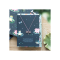 Dragonfly Necklace on Greeting Card
