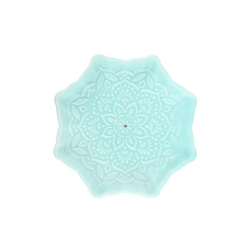 Blue Mandala Incense Stick Holder