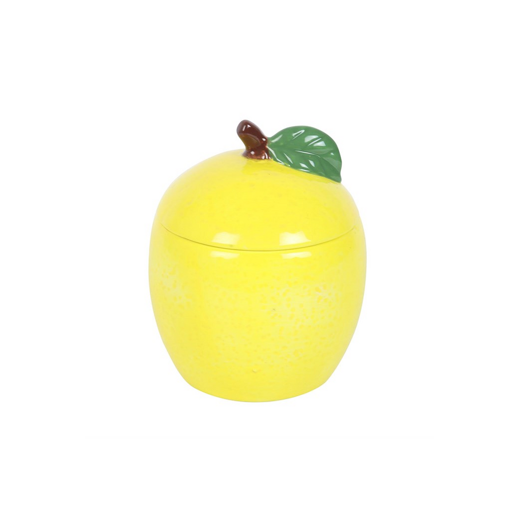 Lemon Shaped Candle Jar