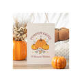 Pumpkin Kisses & Harvest Wishes Hanging Sign