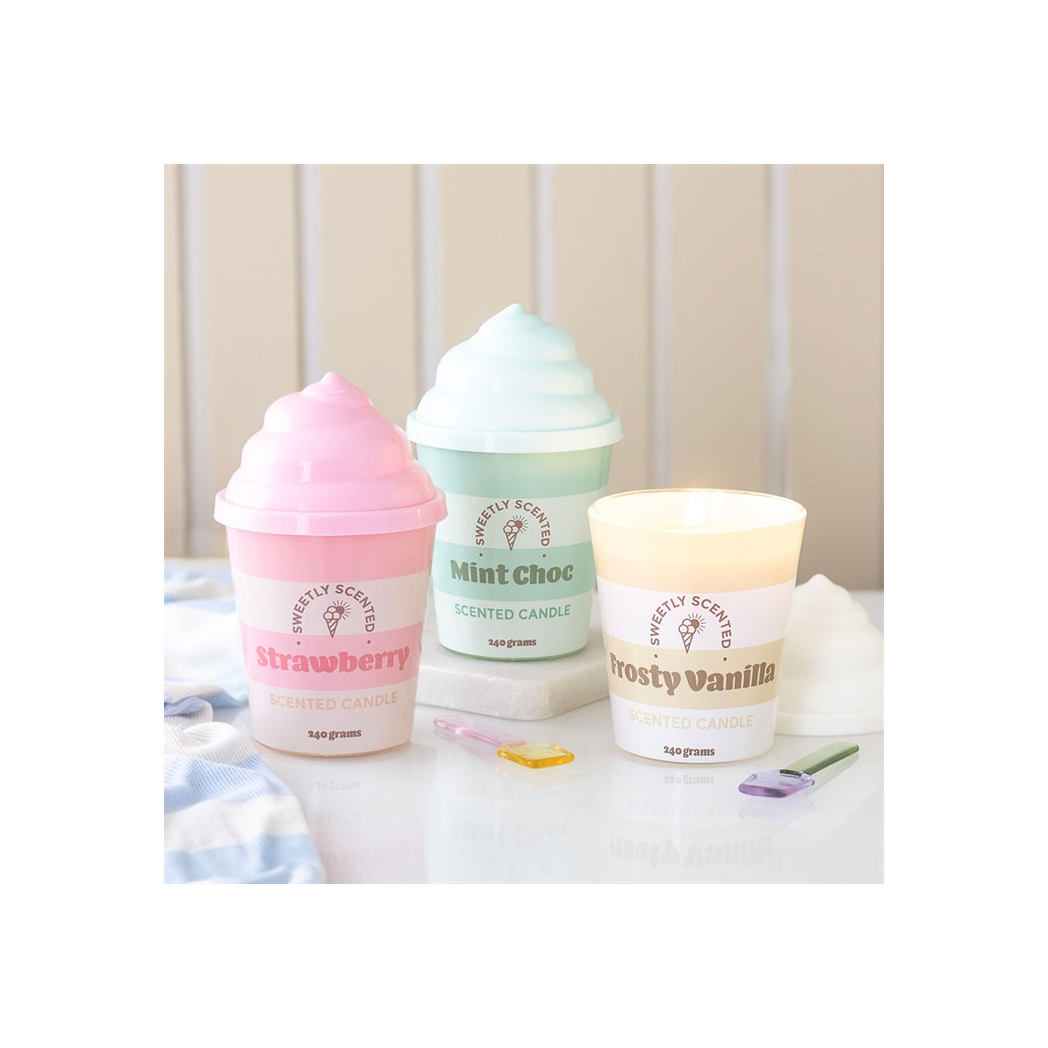 Strawberry Ice Cream Scented Candle