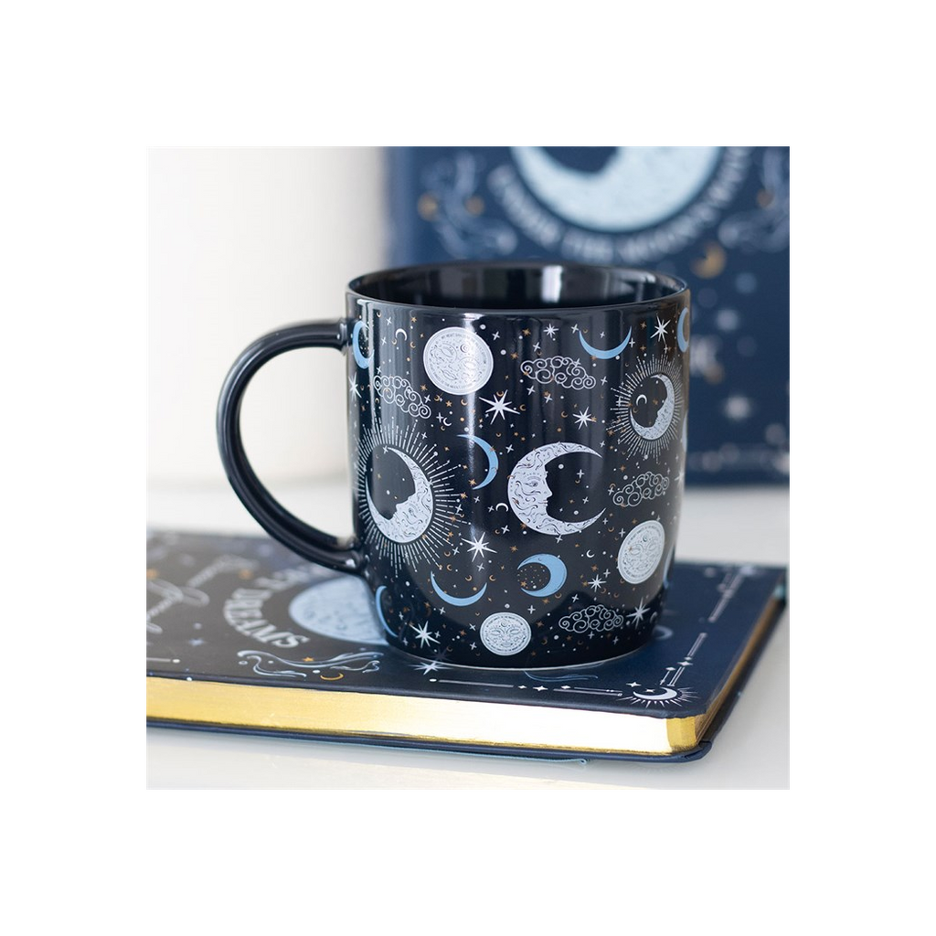 Blue Moon Print Mug